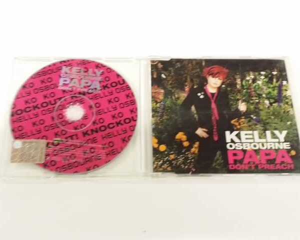 CD SINGLE - KELLY OSBOURNE - PAPA DON'T PREACH - 4 TRACKS