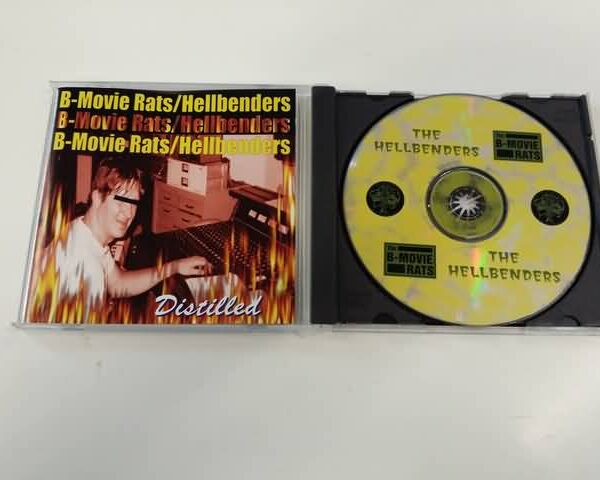 CD - B-MOVIE RATS - HELLBENDERS - DISTILLED