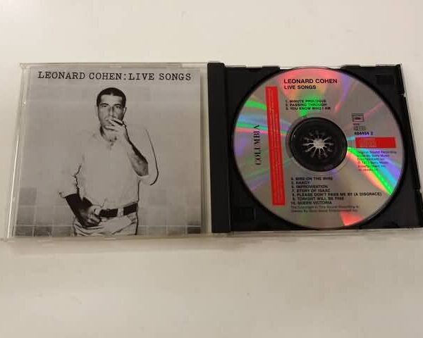 CD - Leonard Cohen - Live Songs