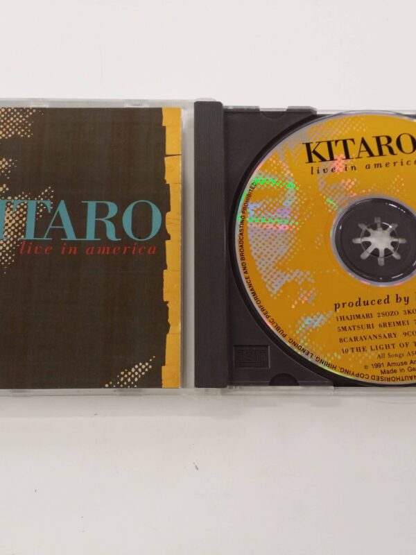 CD - KITARO - LIVE IN AMERICA