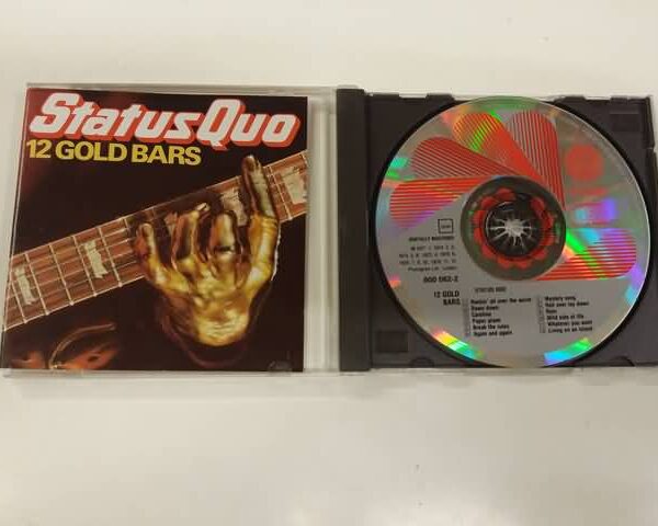 CD - STATUS QUO - 12 GOLD BARS