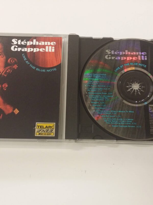 CD - STEPHANE GRAPPELLI - LIVE AT THE BLUE NOTE