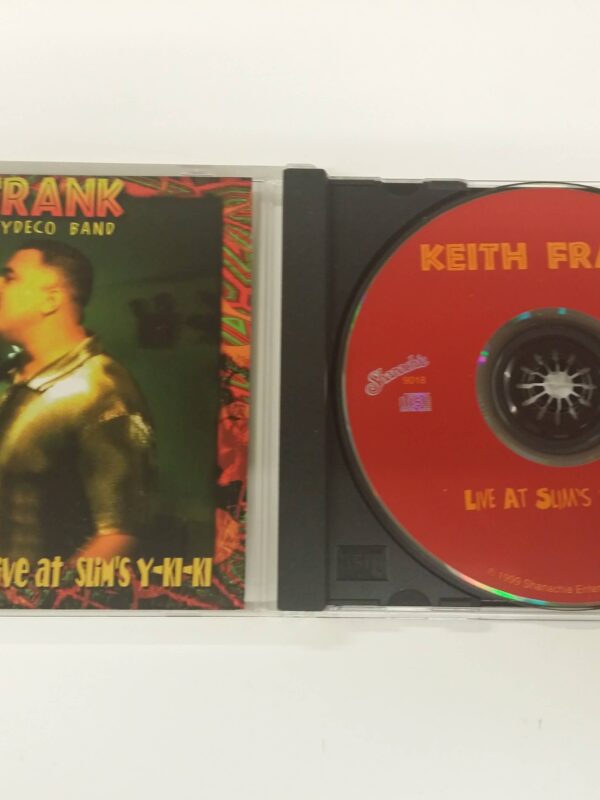 CD - KEITH FRANK & THE SOILEAU ZYDECO BAND - LIVE AT SLIM'S Y-KI-KI