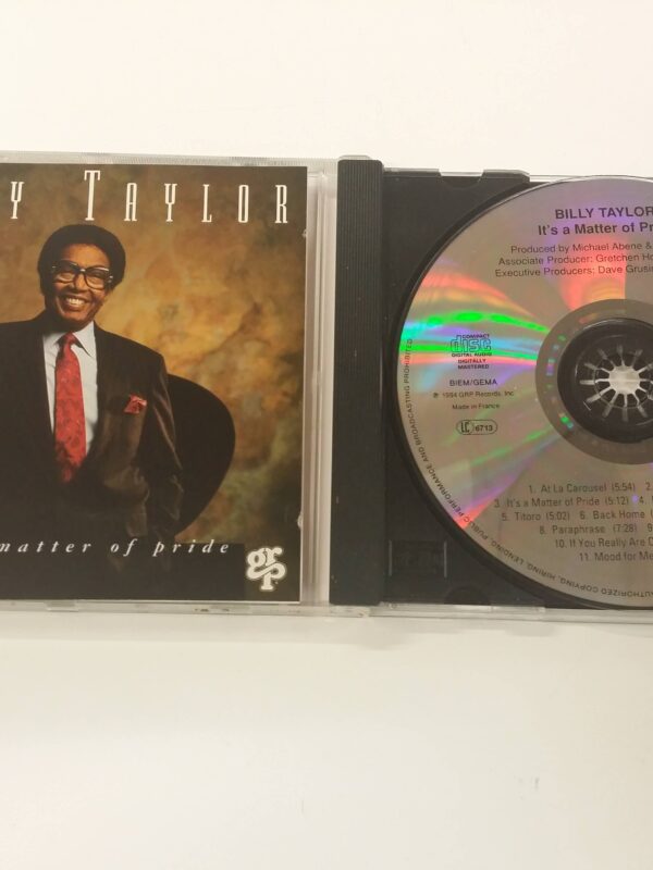 CD - BILLY TAYLOR - IT'S A MATTER OF PRIDE