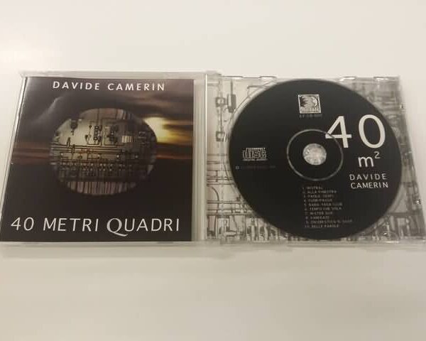CD - DAVIDE CAMERIN - 40 METRI QUADRI