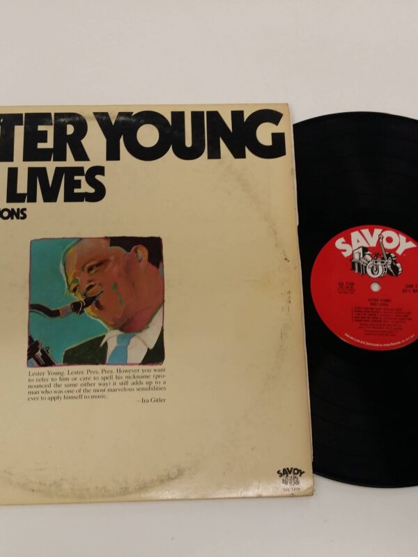 LP - LESTER YOUNG - PRES LIVES