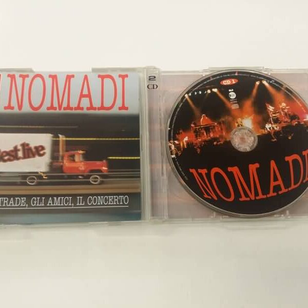 CD - NOMADI - LE STRADE GLI AMICI IL CONCERTO