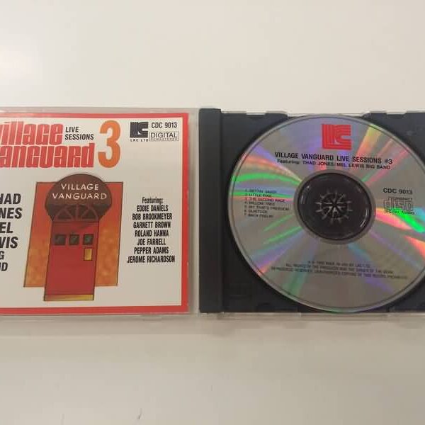CD - THAD JONES - MEL LEWIS BIG BAND - VILLAGE VANGUARD LIVE SESSION 3