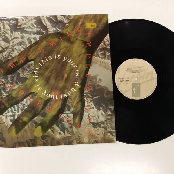VINYL MAXI SINGLE - SIMPLE MINDS - THIS IS YOUR LAND