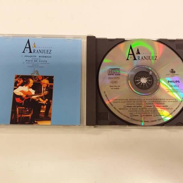 CD - PACO DE LUCIA - CONCIERTO DE ARANJUEZ