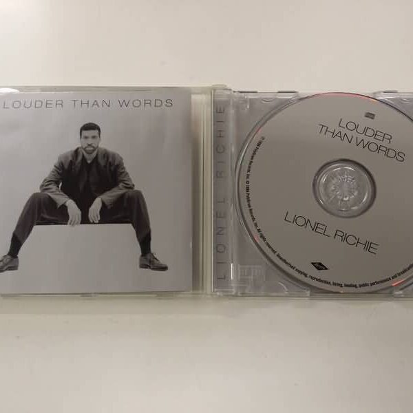 CD - LIONEL RICHIE - LOUDER THAN WORDS