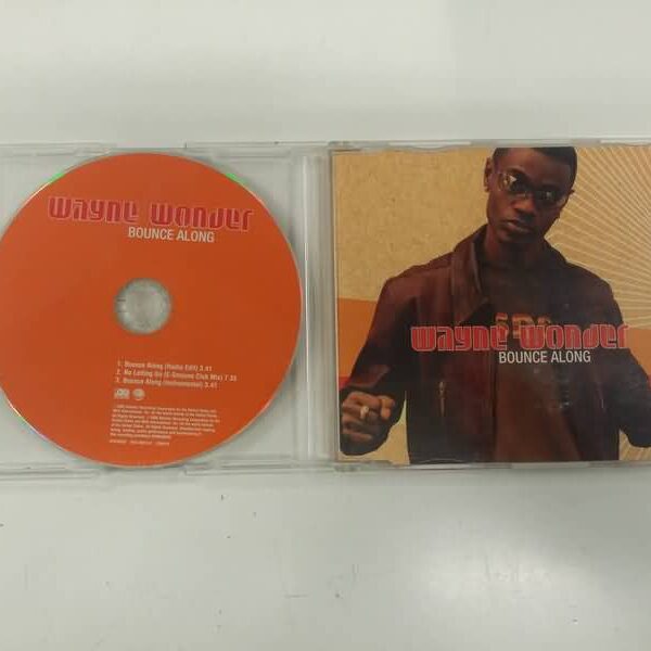 CD SINGLE - WAYNE WONDER - BOUNCE ALONG - 3 TRACK