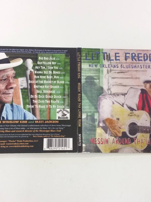 CD - LITTLE FREDDIE KING - MESSIN' AROUND THA LIVING ROOM