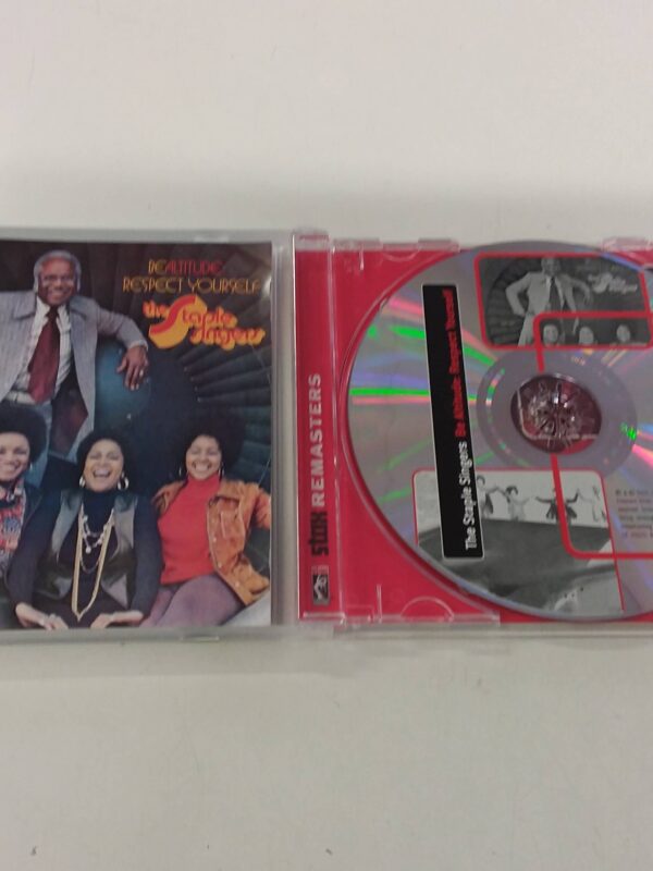 CD - THE STAPLE SINGERS - BE ALTITUDE RESPECT YOURSELF