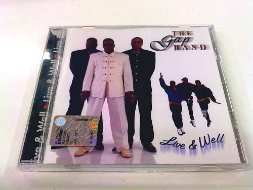 CD - The Gap Band - Live & Well