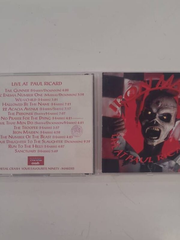 CD - Iron Maiden - Live At Paul Ricard