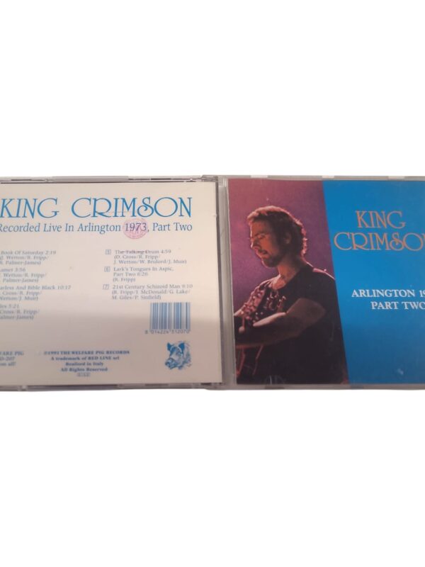CD - King Crimson - Arlington 1973, Part Two