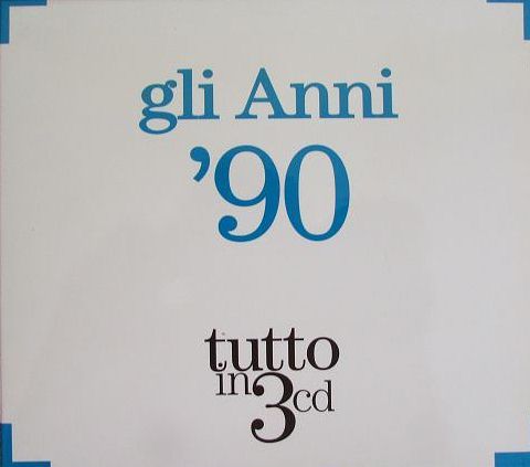 CD - Various - gli anni '90 - tutto in 3 cd