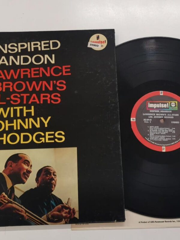 LP - Lawrence Brown's All-Stars With Johnny Hodges - Inspired Abandon