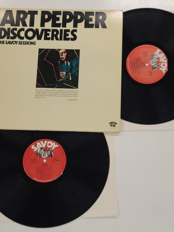 LP - Art Pepper - Discoveries