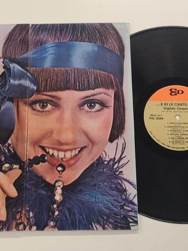 LP - Gigliola Cinquetti - ......E Io Le Canto Così