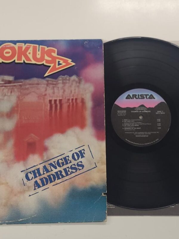 LP - Krokus - Change Of Address