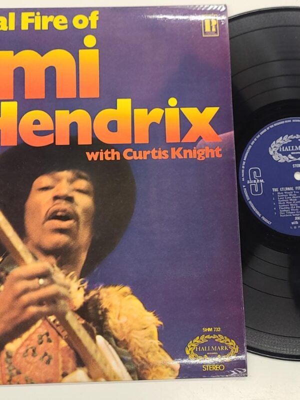 LP - Jimi Hendrix With Curtis Knight - The Eternal Fire Of Jimi Hendrix