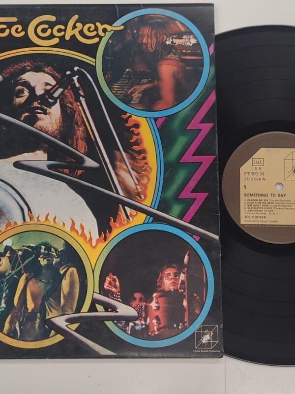 LP - Joe Cocker - Something To Say