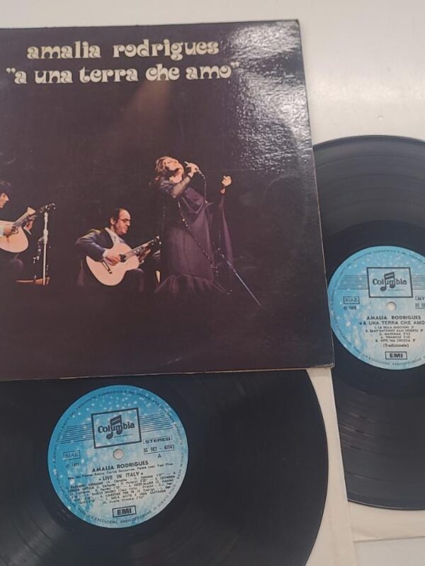 LP - Amalia Rodrigues - A Una Terra Che Amo