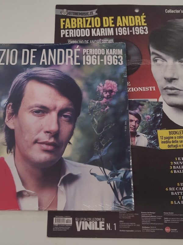 LP - Fabrizio De Andre' - Periodo Karim 1961-1963
