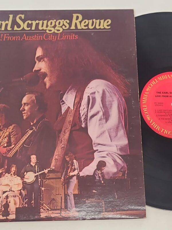 LP - Earl Scruggs Revue - Live! From Austin City Limits