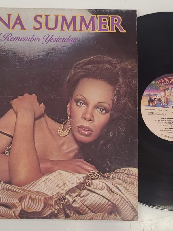 LP - Donna Summer - I Remember Yesterday