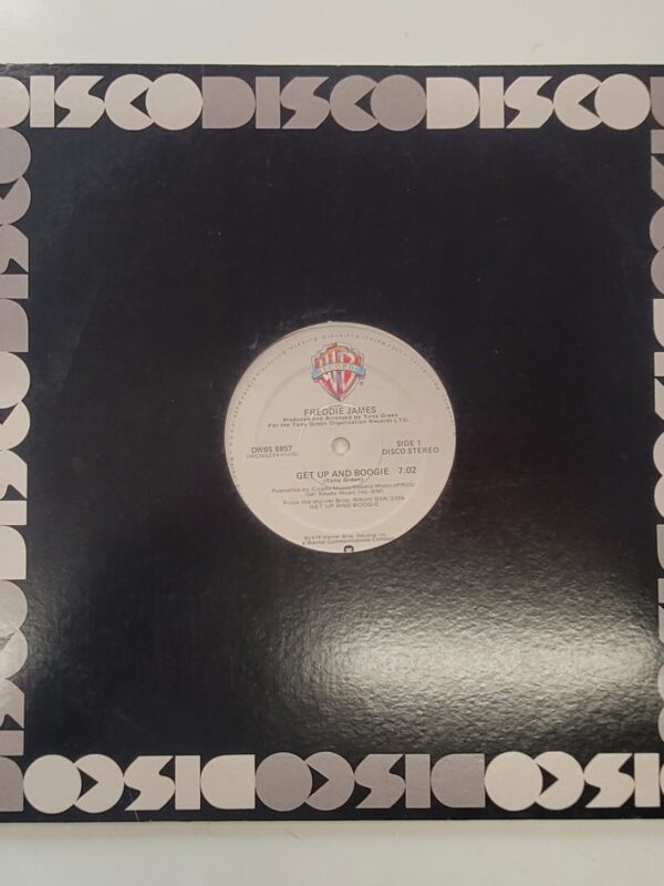 VINYL MAXI SINGLE - Freddie James - Get Up And Boogie