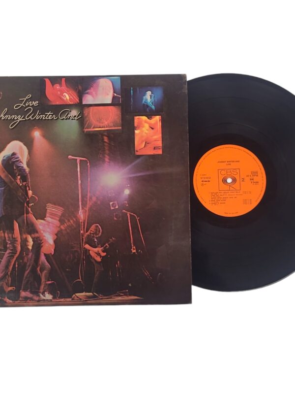 LP - Johnny Winter And - Live Johnny Winter And