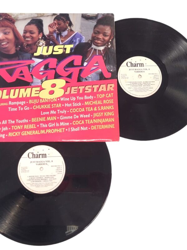 LP - Various - Just Ragga Volume 8