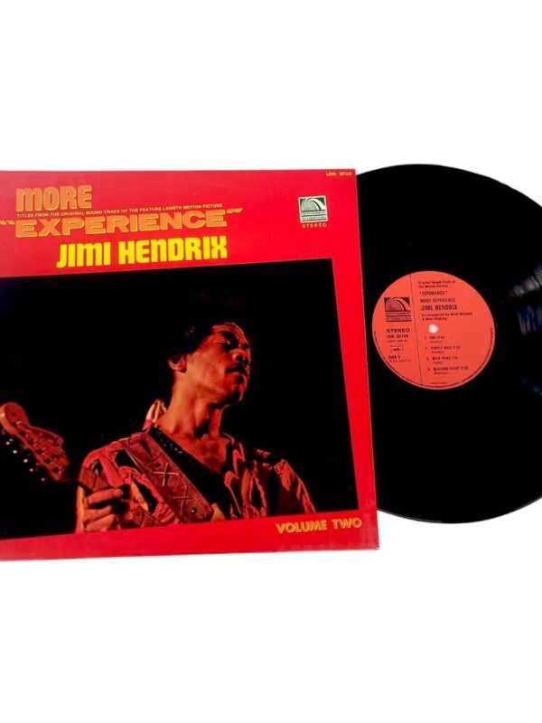 LP - Jimi Hendrix - More Titles From The Original Sound Track Of The Feature Length Motion Picture "Experience" Volume Two