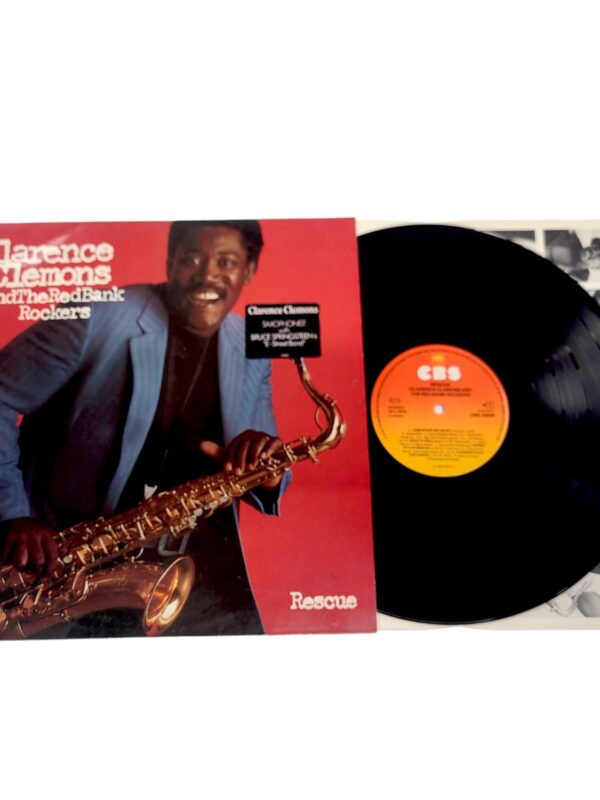 LP - Clarence Clemons And The Red Bank Rockers - Rescue