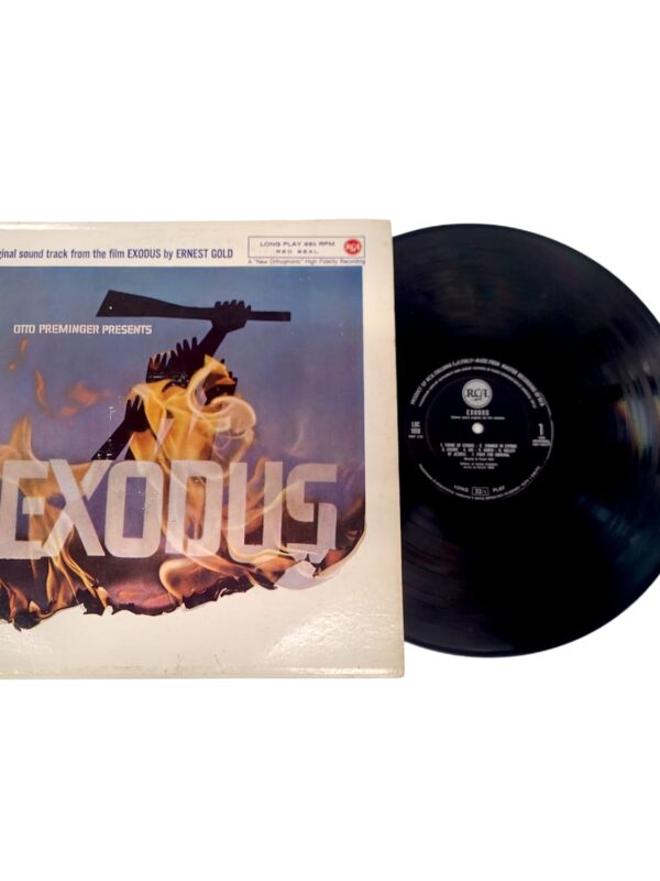 LP - Ernest Gold - Exodus - Original Soundtrack
