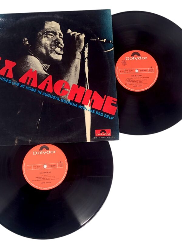 LP - James Brown - Sex Machine (Recorded Live At Home In Augusta, Georgia With His Bad Self)