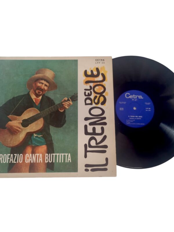 LP - Otello Profazio - Profazio Canta Buttitta - Il Treno Del Sole