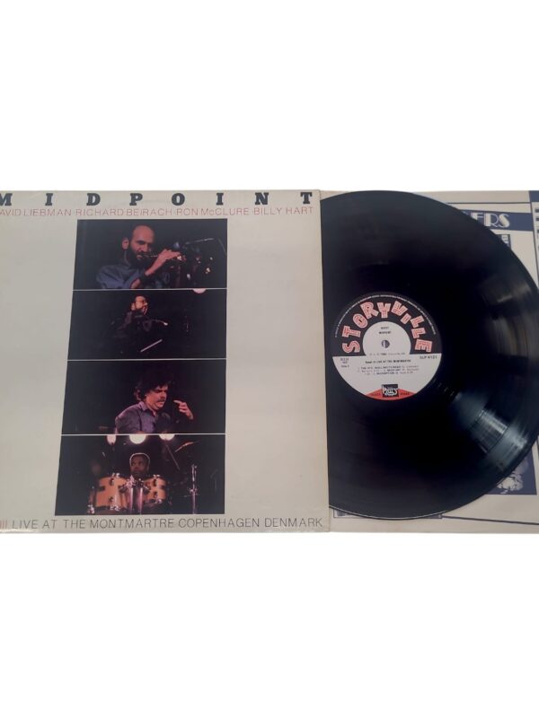 LP - David Liebman, Richard Beirach, Ron McClure, Billy Hart − Quest (13) - Midpoint Quest III Live At The Montmartre Copenhagen Denmark