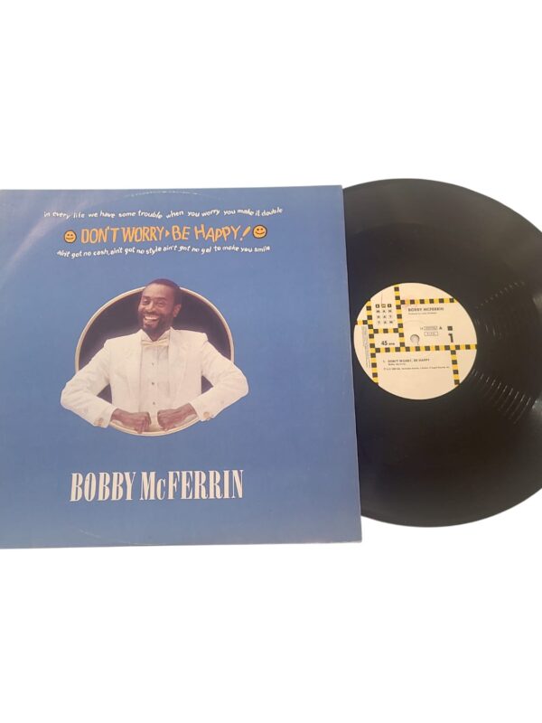 VINYL MAXI SINGLE - Bobby McFerrin - Don't Worry, Be Happy / Simple Pleasures