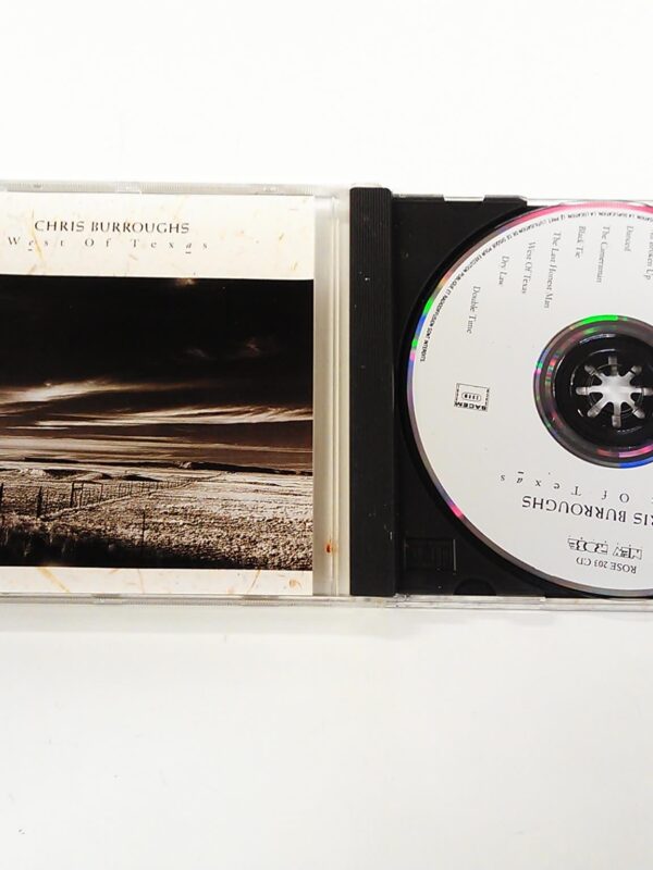 CD - CHRIS BURROUGHTS - WEST OF TEXAS