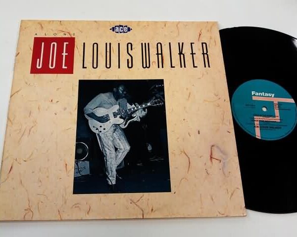 VINYL MAXI SINGLE - JOE LOUIS WALKER - ALONE-COLD IS THE NIGHT