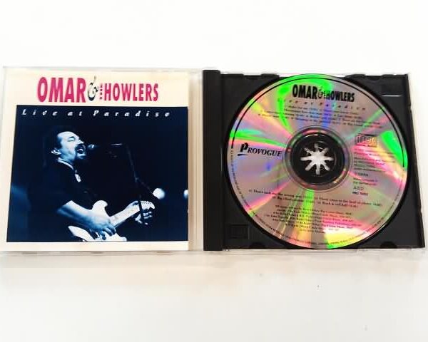 CD - OMAR & THE HOWLERS - LIVE AT PARADISO