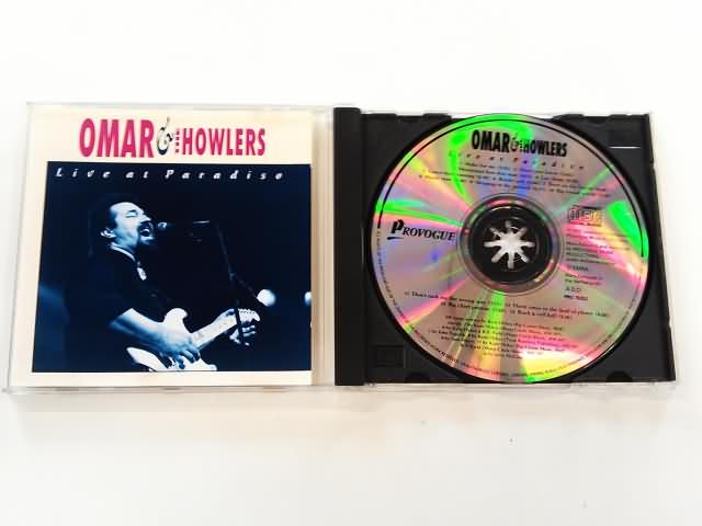 CD - OMAR & THE HOWLERS - LIVE AT PARADISO