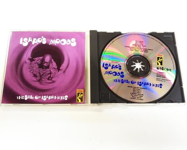 CD - ISAAC HAYES - ISAAC'S MOODS - THE BEST OF