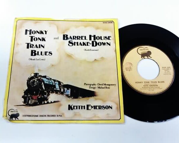 45 GIRI VINYL - KEITH EMERSON - HONKY TONK TRAIN BLUES