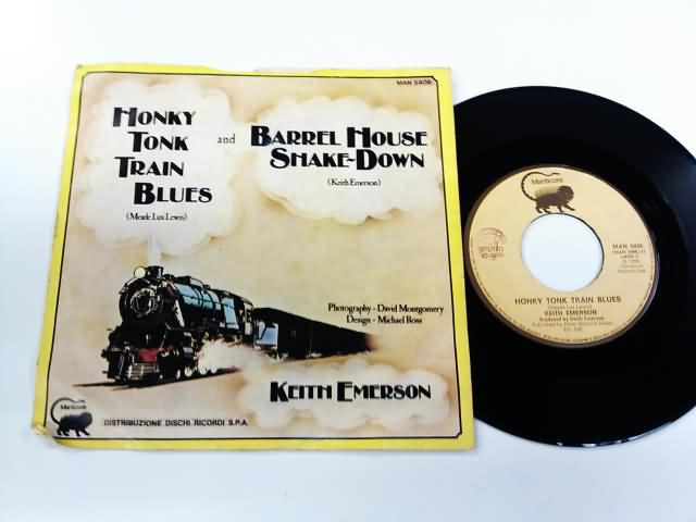 45 GIRI VINYL - KEITH EMERSON - HONKY TONK TRAIN BLUES