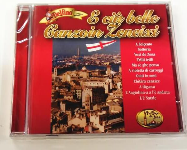 CD - VARI - E CIU BELLE CANZOIN ZENEIXI - CANZONI GENOVESI
